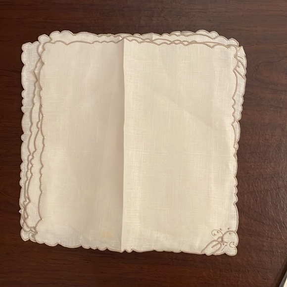 NWT❣️ Vintage Leacock Madeira Hand-Embroidered Table Linen Set Made in Portugal - Picture 4 of 6